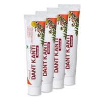 PATANJALI Dant Kanti Toothpaste  (800 g, 200g X 4 Pack) - 800 g, Patanjali
