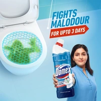 Domex Fresh Guard Disinfectant Toilet Cleaner Liquid|| Ocean Fresh|| 1 L| Freshness for 100 Flushes  - 1 L, Domex