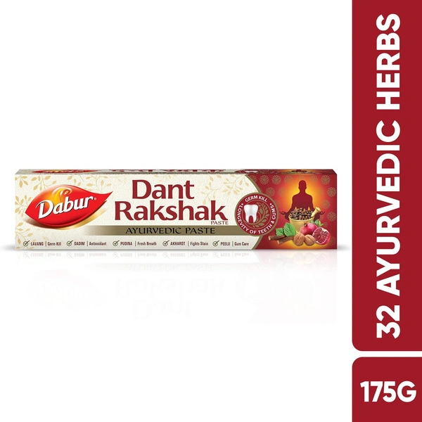 Dabur Dant Rakshak Tooth Paste - 175g - 175g, Dabur