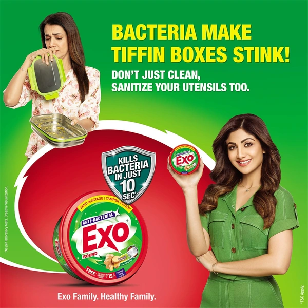 Exo Dishwash Bar - 120 gm  - 120g