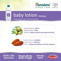 Himalaya Baby Body Lotion, For All Skin Types (400 ml) - 400 ml