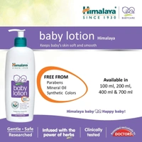 Himalaya Baby Body Lotion, For All Skin Types (400 ml) - 400 ml