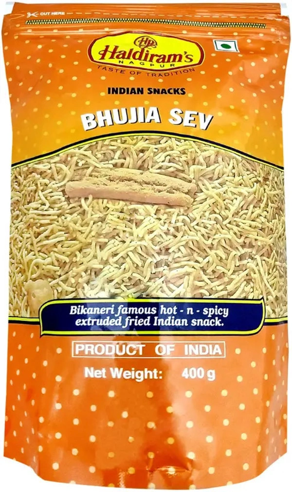 Haldiram's Bhujia Sev - 400g - 400g, Haldiram