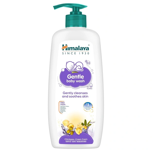Himalaya Gentle Baby Wash (400ml) - 400 ml, Himalaya