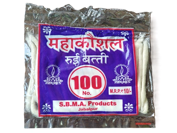 Cotton bati long (लम्बा दिया बाती)