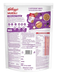 Kellogg's Millet Muesli with 84% Fruit, Seed & Multigrain 500g - 500g, Kellogg's