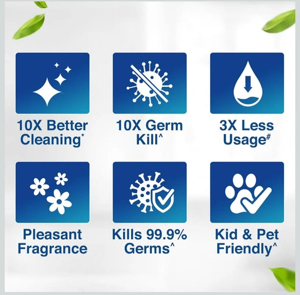 Lizol Disinfectant Surface & Floor Cleaner Liquid, Jasmine - 1 Litre  - 1ltr, Lizol