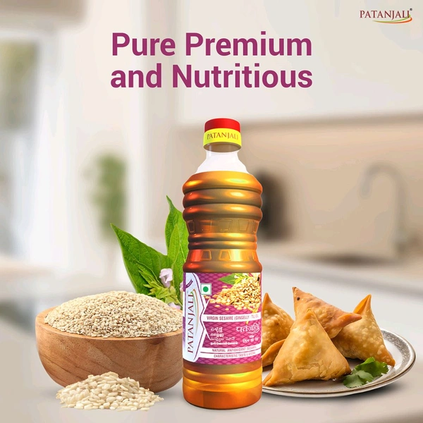 Patanjali Sesame Oil (तिल का तेल) - 500 ml - Patanjali, 500 ml