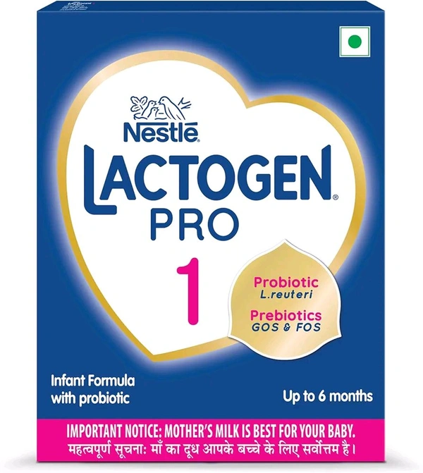 Nestle Lactogen Pro 1 Powder, Infant Formula Up To 6 Months With Probiotic And Prebiotic - 400 g