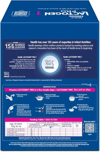 Nestle Lactogen Pro 1 Powder, 1.2Kg Pack, 0-6 Months, Infant Formula With Probiotic And Prebiotics - 1.2 Kg