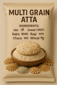 Multi Grain Flour/ मल्टी ग्रेन आट/ - Organic, No Preservatives, Freshly Milled