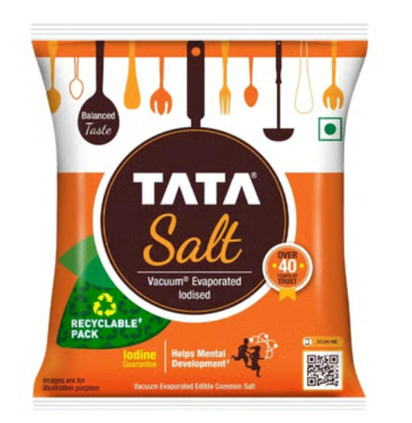 Tata Salt / टाटा नमक -1kg - 1kg, Tata