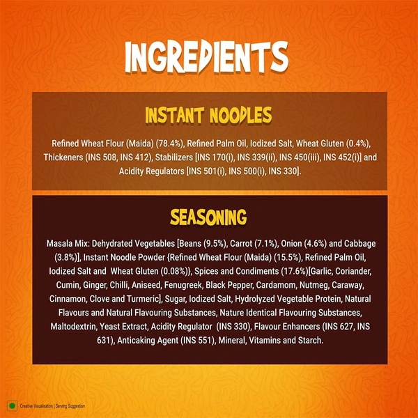 Sunfeast YiPPee! Magic Masala Mega Pack (12 x 70 g) - 840 g, Sunfeast Yipee