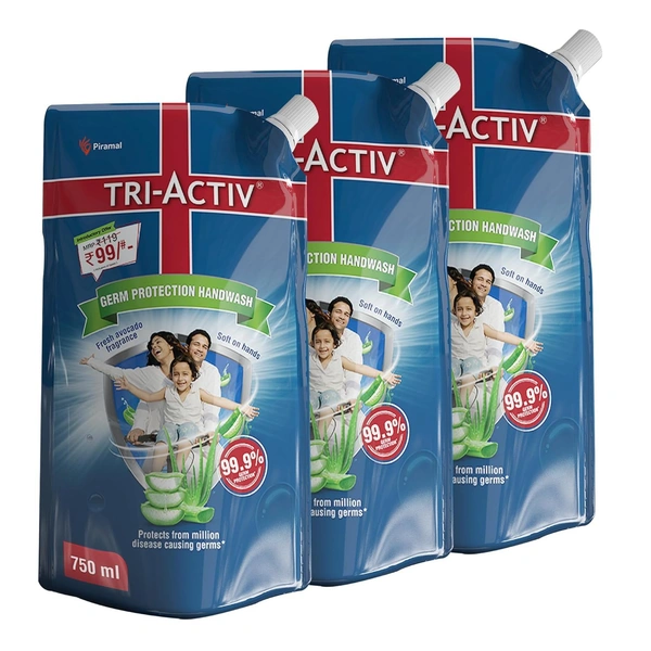 Tri-Activ Liquid Handwash 750ml - 750ml