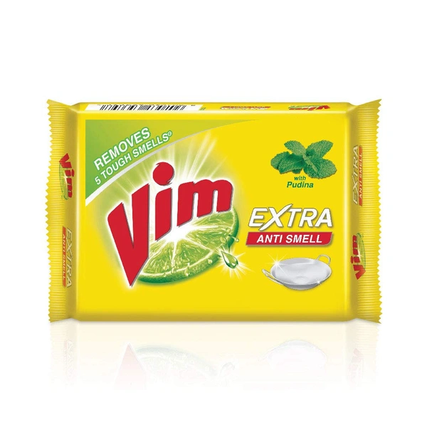 Vim Dishwash Anti Smell Bar, Pudina - 250 g  - 250 g, VIM