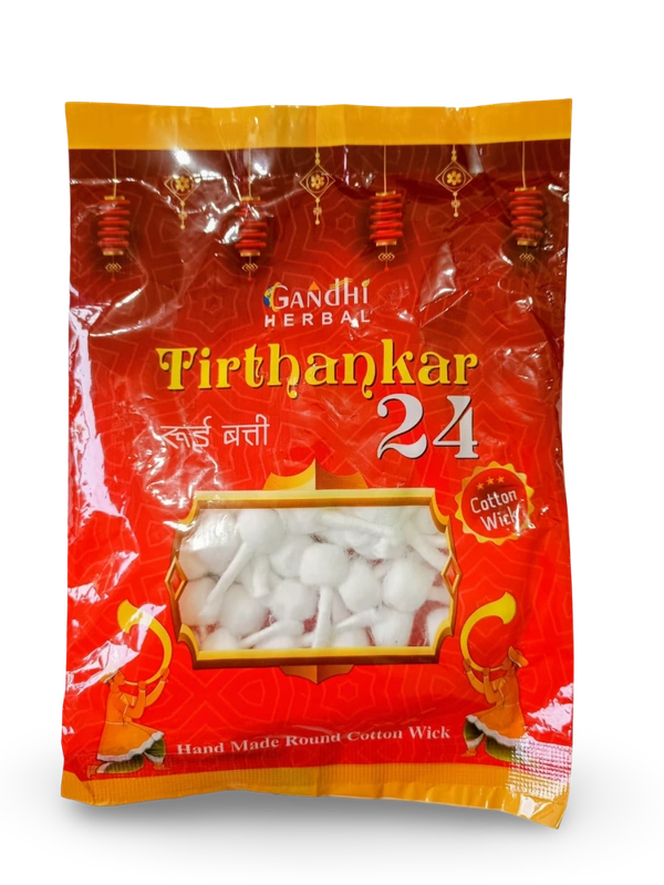 Gandhi Herbal Round Cotton Wick - 7g, Gandhi Herbal