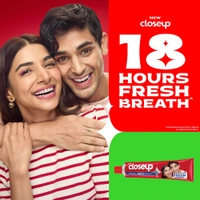 Closeup Toothpaste,18 Hours Of Fresh Breath & White Teeth - 300g  - 300g, Closeup