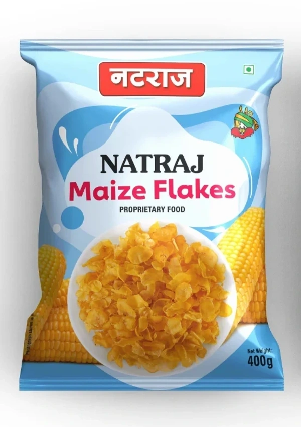 Nataraj Maize Flakes 400g - 400g, Natraj