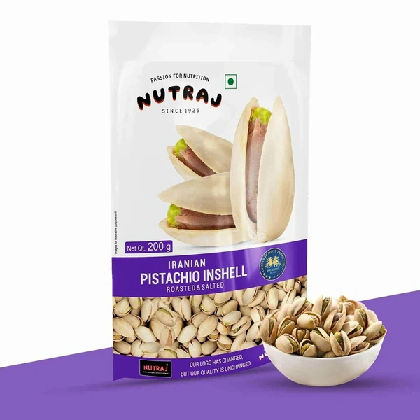 Nutraj Iranian Pistachio Inshell 250g - 250g, Nutraj