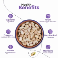 Nutraj Iranian Pistachio Inshell 250g - 250g, Nutraj