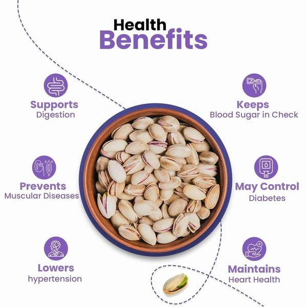 Nutraj Iranian Pistachio Inshell 250g - 250g, Nutraj