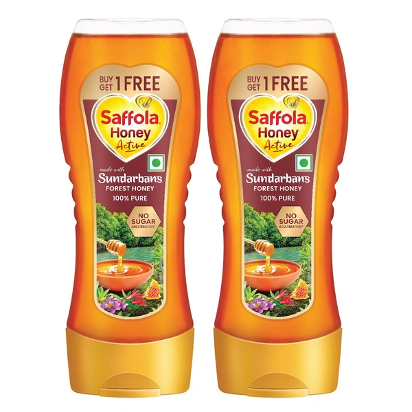 Saffola Honey Active (2 x 350g) - (2 x 350g), Saffola