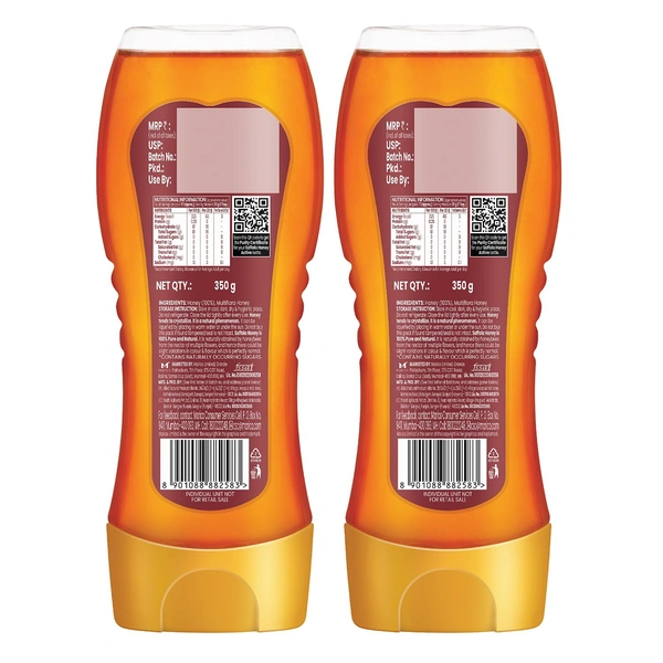 Saffola Honey Active (2 x 350g) - (2 x 350g), Saffola