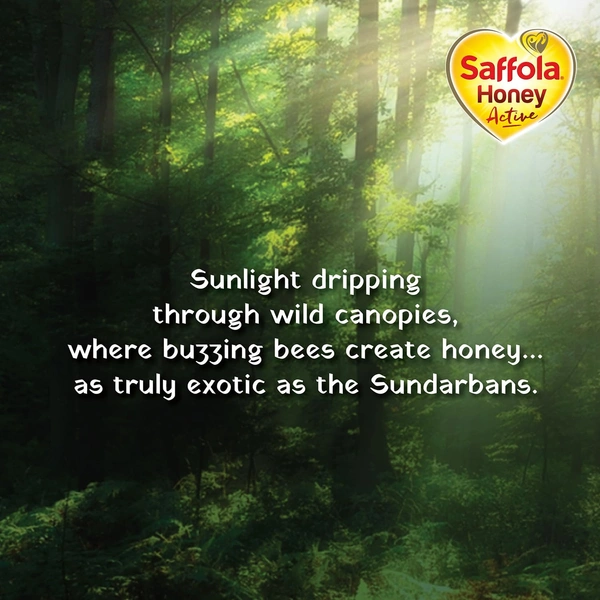 Saffola Honey Active (2 x 350g) - (2 x 350g), Saffola