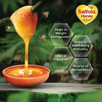 Saffola Honey Active (2 x 350g) - (2 x 350g), Saffola