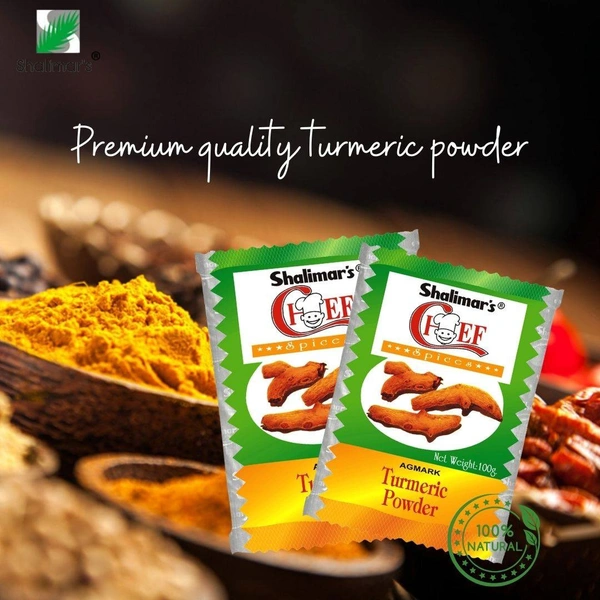 SHALIMARS Chef Turmeric Powder 50 Gm - 50g, Shalimar's
