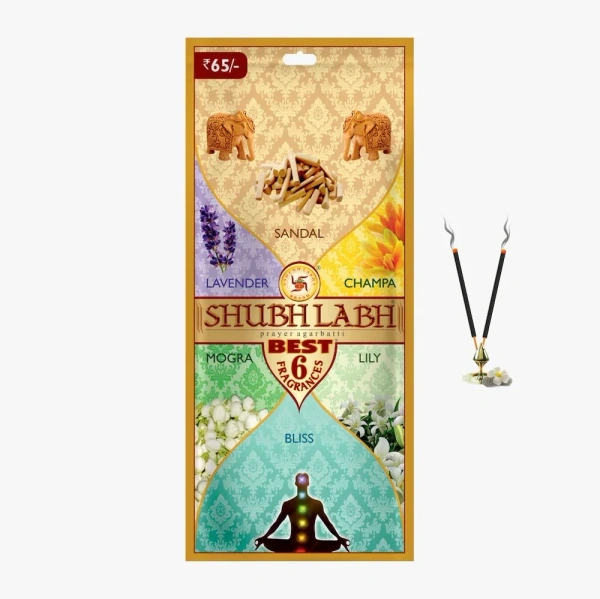 PARIMAL SHUBH LABH PRAYER AGARBATHI 120g - 120g, SHUBH LABH