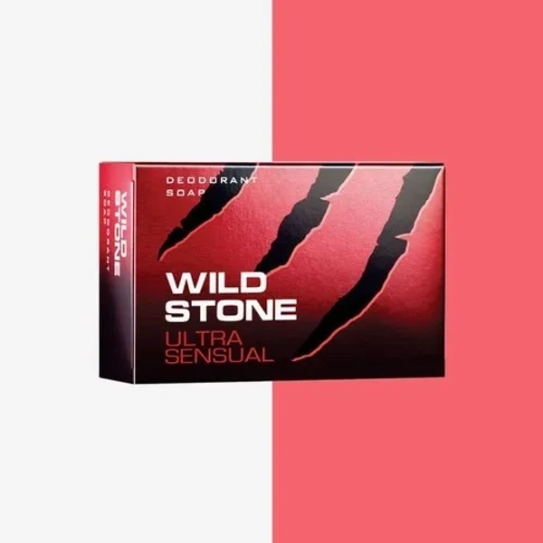Wild Stone Ultra Sensual Bathing Bar-100g - 100g, Wild Stone