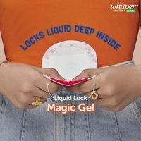 Whisper Choice Sanitary Pads with Wings for Women, XL, 40s Napkins - XL(284mm), Whisper