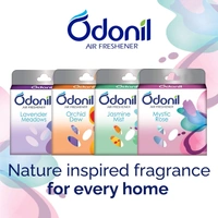 Odonil Bathroom & Toilet Air Freshener Blocks - 288g (72g x 4) - 72g x 4, Odonil