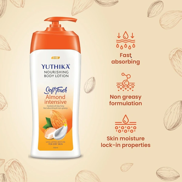 Yutika Softtouch Nourishing Body Lotion -500ml - 500ml, Yutika