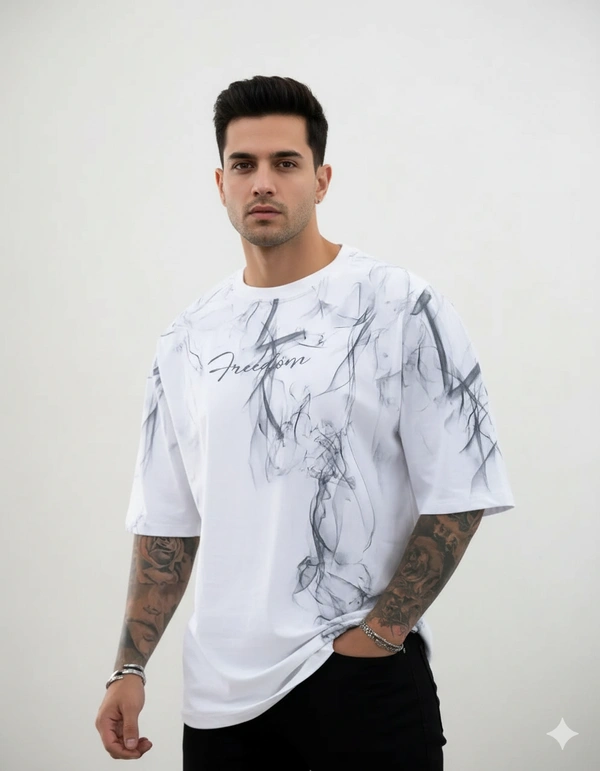 Men's Cotton Blend Oversize T-Shirt