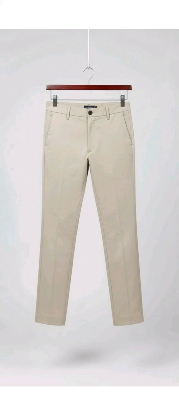 Pants For Men - 34, Beige