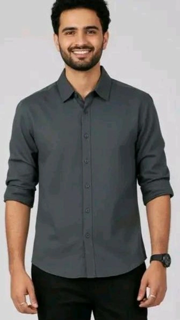 Shirt For Men - M, Grey