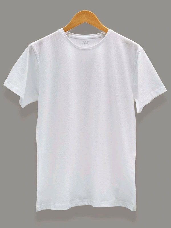 White Tshirt For Men - M