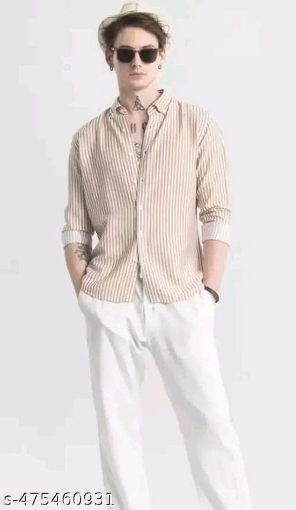 Fancy Modern Men Shirts - M