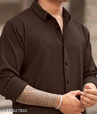 Fancy Graceful Men's Shirt - S