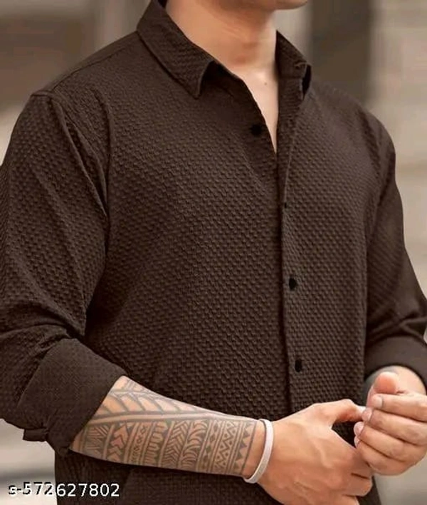 Fancy Graceful Men's Shirt - S