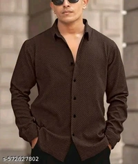 Fancy Graceful Men's Shirt - S