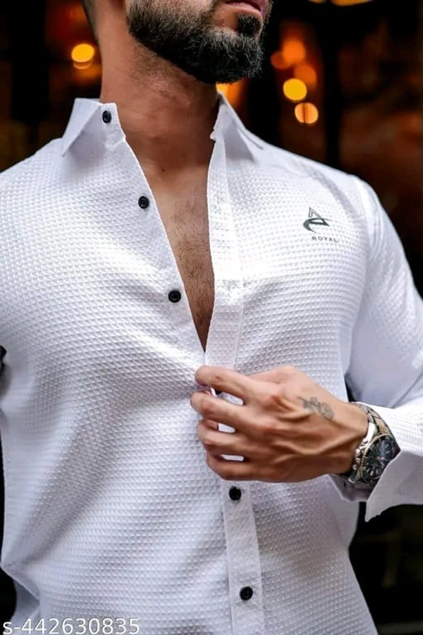 Urbane Modern Men's Shirt - S