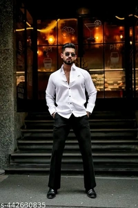 Urbane Modern Men's Shirt - S