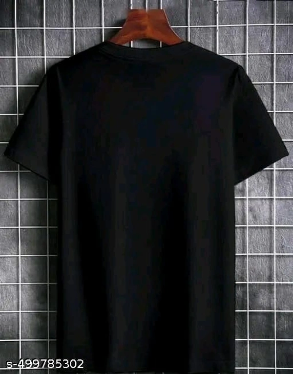 StreetVibe Men’s Printed Cotton Blend Regular Fit T-Shirt - S