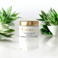 Noor skin whitening night cream All skin types