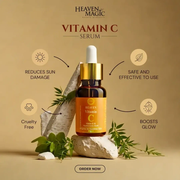 Heaven Magic – Vitamin C Serum – 25 ml – Brighter and Healthier Skin