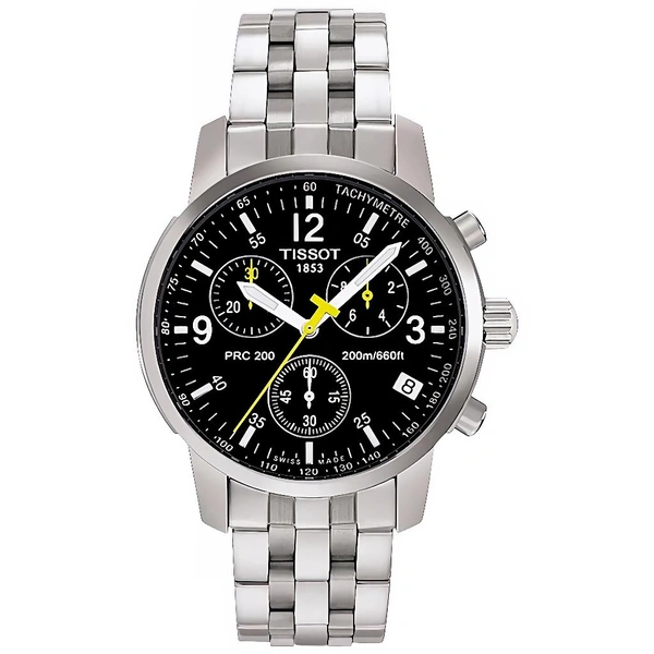 Tissot_ PRC 200 T-Sport Chronograph Men's Watch - Silver