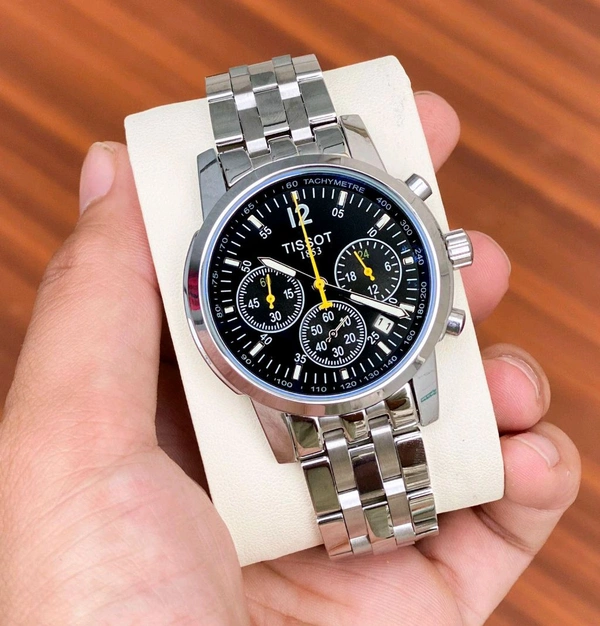 Tissot_ PRC 200 T-Sport Chronograph Men's Watch - Silver